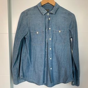 Point Sur Denim Button Down (Size 6)